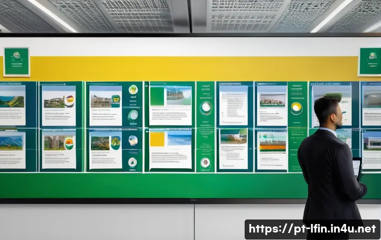 지방재정전문가 윤리 기준 - A modern Brazilian municipal government office setting, showcasing diverse public servants collabora...
