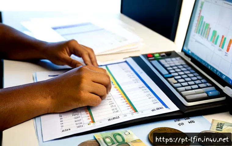 Home 17 지방재정 전문가를 위한 엑셀 활용 팁 - Photorealistic Brazilian municipal finance analyst working at a clean desk, laptop displaying an abs...
