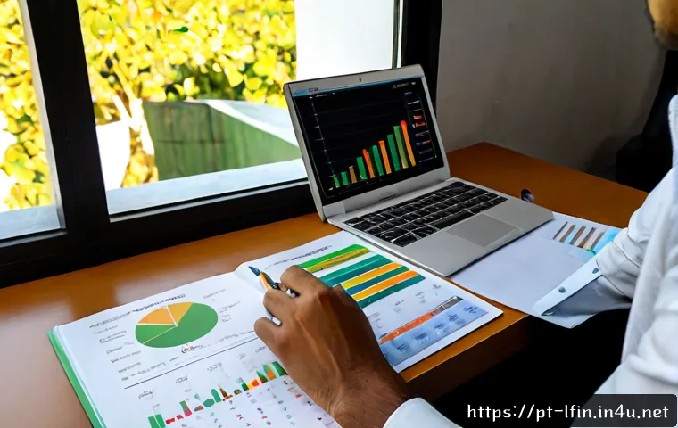 지방재정전문가를 위한 강의 준비법 - Photorealistic Brazilian public finance specialist preparing a lecture at a clean home office desk, ...